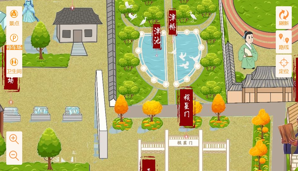 双柏手绘地图景区语音讲解导览系统：智慧景区建设的基石